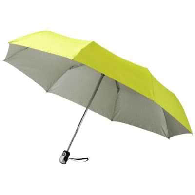 Parapluie 21,5" 3 sections à ouverture et fermeture automatiques