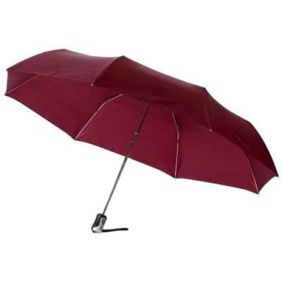 Parapluie 21,5" 3 sections à ouverture et fermeture automatiques